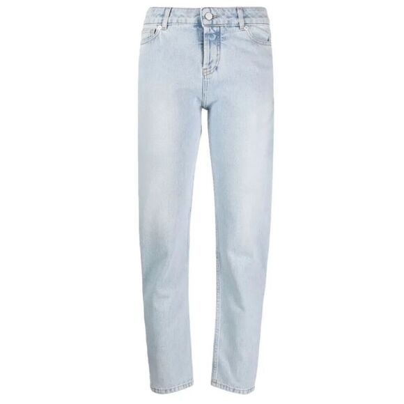 Alexandre Vauthier Rhinestone Embellished slim-fit straight jeans NWT Size 27 - Picture 1 of 9
